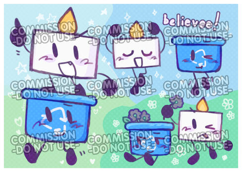 $15 (2 characters, doodle page)